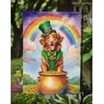 thumbnail image 3 of Nova Scotia Duck Tolling Retriever St Patrick's Day Garden Flag 11.25 in x 15.5 in, 3 of 5