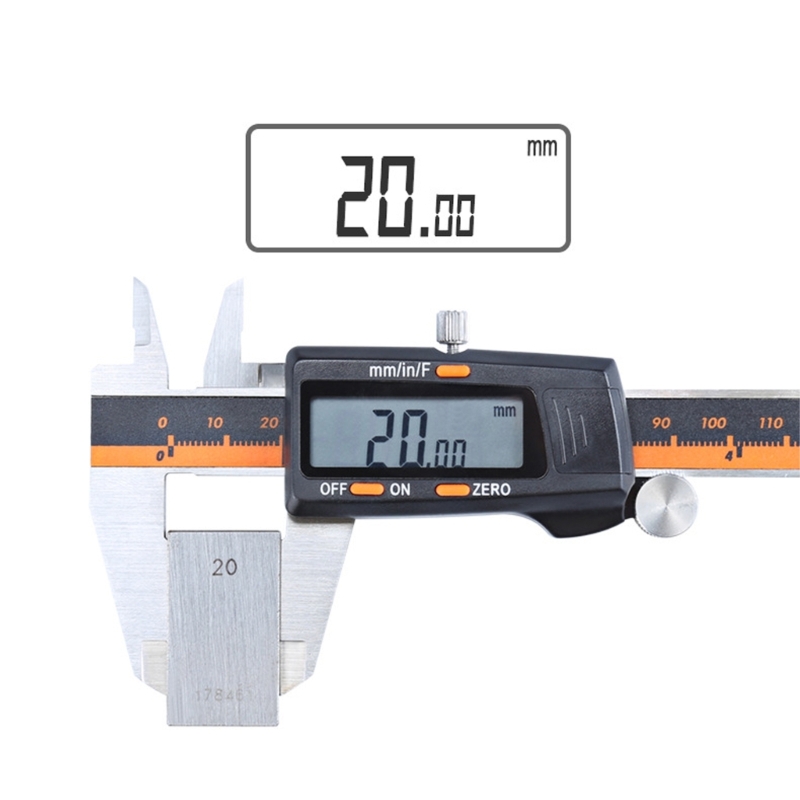 0-150mm Digital Vernier Caliper Stainless Steel Micrometer Gauges Large Screen Measuring Tool Electronic Caliper