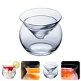 thumbnail image 6 of Hemoton Glasses Cup Cocktail Glass Cavier Stemless Ice Martini Server Bowl Tea Iced Whiskey Shrimp Margarita Chiller Bar Red, 6 of 6