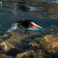 thumbnail image 3 of MInHoues Floating Crankbait Lure 2.17", Hard Plastic Fishing Bait with Treble Hooks, Realistic Wobbling Artificial Swimbaits for Bass and Panfish, Freshwater Saltwater Tackle, 3 of 4