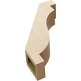 thumbnail image 6 of Ekena Millwork 5"W x 16"D x 22"H Copenhagen Rough Cedar Woodgrain TimberThane Knee Brace, Primed, 6 of 6