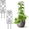 thumbnail image 1 of Enrejado de fase lunar para plantas de interior, enrejado para plantas trepadoras, enrejado pequeño para jardín, enrejado para plantas en maceta, enrejado de alambre de metal para plantas de interio, 1 of 5