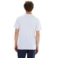 thumbnail image 3 of ellesse Camiseta para hombre - PRADO 2, manga corta, cuello redondo, logotipo estampado, algodón, Color liso Blanco L (Large), 3 of 4