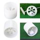 thumbnail image 1 of Paquete de 2 tazas para golf de plástico con agujeros para practicar y ayudar a establecer el abanderado shamjiam Copas de hoyo de golf, 1 of 9