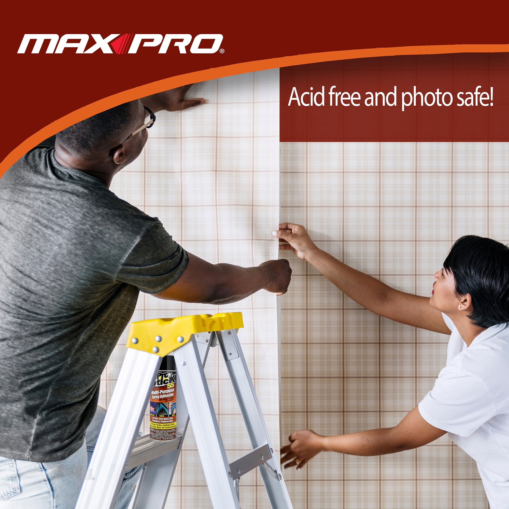 Max Professional 5016 Pro Stick 55 Mist Spray Adhesive 16.25 oz