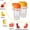 Mix 2PCS, variant on 2-Pack Screw-Top Lemon Squeezer with Built-In Filter – 3.23" Manual Handheld Citrus Press, Bionic Shark Teeth Extractor for Orange, Lime & Lemon