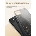 thumbnail image 2 of i-Blason OMG Series Case for iPhone 11 (2019 Release), Ultra Slim Liquid Silicone Soft Gel Rubber Protective Case (Black/Star), 6.1", 2 of 8