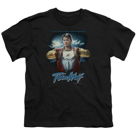 Teen Wolf - Poster - Youth Short Sleeve Shirt - Small