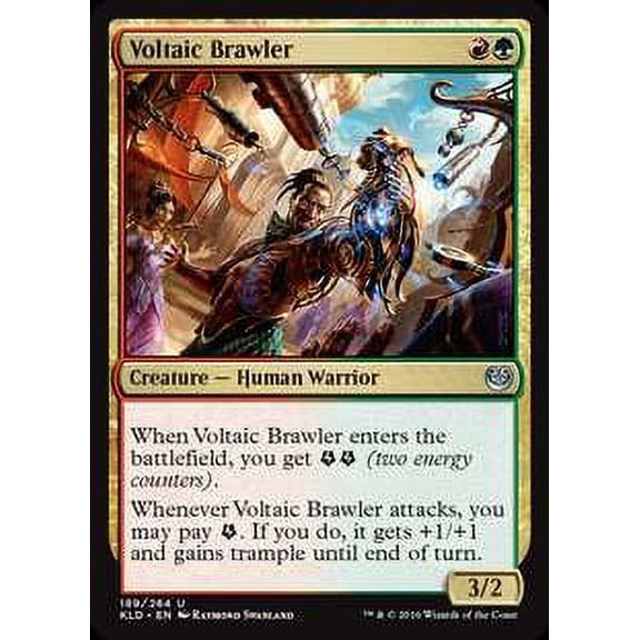 MtG Kaladesh Uncommon Voltaic Brawler (Foil) #189