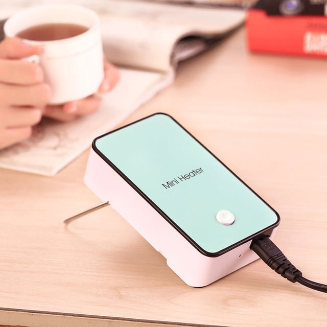 Calentador de aire 50W Soplador caliente de mesa Calentador eléctrico para el hogar Potente soplador caliente