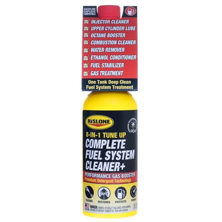 Rislone Complete Fuel System Cleaner for Gasoline, Ethanol, and Hybrid Vehicles