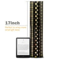 thumbnail image 2 of Jestar Black & Gold Foil Wrapping Paper, Gift Wrap for Birthday, 3 Rolls - 17 x 120 Inch Per Roll, 2 of 7