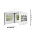 thumbnail image 2 of 1Pcs Garden Oxford Party Tent Surround Cloth（White、2M * 9M）, 2 of 3