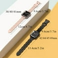 thumbnail image 2 of TECH CIRCLE Soft Silicone Bands for Apple Watch Band 38mm 40mm 41mm, Sport Strap Breathable Wristbands for Series 9 SE 8 7 6 5 4 3 2 1 Women Men,Darkblue, 2 of 5