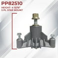 thumbnail image 2 of Proven Part Lawn Mower  Kit 46 Inch Belt Blades Pulley Spindle 532144959 532153531 532163819 532143651, 2 of 11