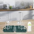 thumbnail image 3 of OULII Pink Foldable Baby Bottle Drying Holder for Home Use and Travel 1Pcs, 3 of 8