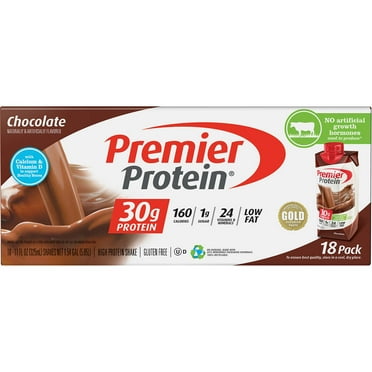Premier 30g Protein Shakes 11 fl. oz., 18-pack (Chocolate)