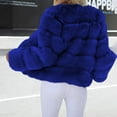 thumbnail image 7 of Faux Fur Coat Women, Yigetop Womens Winter Outerwear Faux Fur Long Sleeve Crop Jacket Shaggy Coat Open Front Cardigans Faux Fur Jacket A 3XL, 7 of 7