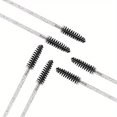 thumbnail image 4 of QUTETN 100pcs Disposable Eyelash Brush, Mascara Wands Makeup Brushes Applicators Kits for Eyelash Extensions and Eyebrow Brush with Container (Black/ Green/ Blue/ Pink), 4 of 4