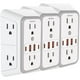 thumbnail image 1 of Multicontacto US VentDepot MXELW-003 3 Piezas Blanco, 1 of 5