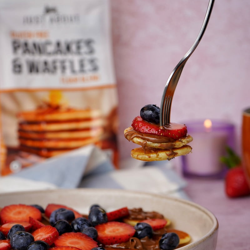Just About Foods Gluten Free Pancakes and Waffles Flour Blend 1 lb