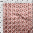 thumbnail image 3 of oneOone Silk Tabby Peach Fabric African Fabric For Sewing Printed Craft Fabric By The Yard 42 Inch Wide, 3 of 4