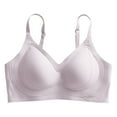 thumbnail image 3 of HUITKMM Bras for Women Comfortable Plus Size Bra for Everyday Wear Designed for T Shirts for All Seasons Features Detailed Size for Easy Selection, 3 of 4