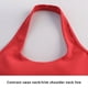 thumbnail image 4 of Minnieouse Ropa interior Inalámbrico Seguro La correa para el cuello Copa completa Carpeta de pecho delgada Sujetadores de vendaje de compresión Correr Camisetas sin mangas Blanco S Minnieouse AP017054-02, 4 of 6
