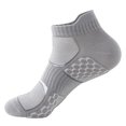 thumbnail image 6 of EOYWHK Men's Ankle Socks Low Cut Breathable Moisture Wicking Athletic Running Gym Socks Mesh Massage Bottom No Slip Socks Gray Free Size, 6 of 8
