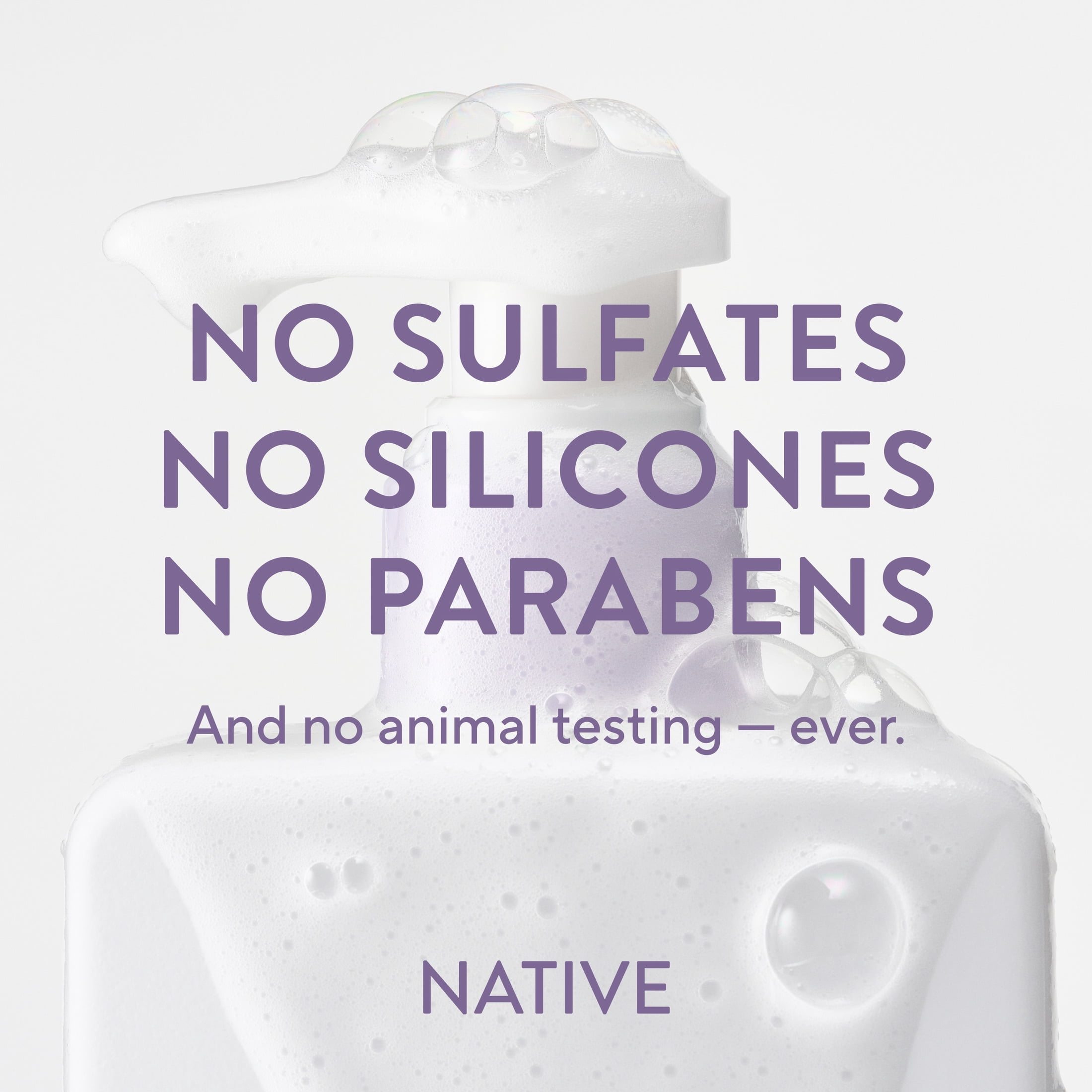 Native Scalp Detox Shampoo Lavender & Vanilla Cloud with Salicylic Acid, Sulfate Free 16.5 fl oz