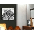 thumbnail image 2 of The Stupell Home Decor Collection Black and White Paint Splatter Textural Zebra XL Stretched Canvas Wall Art, 30 x 1.5 x 30, 2 of 6