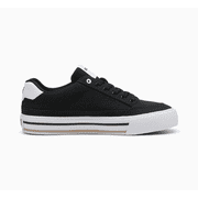 Puma Court Classic Vulcanized Formstrip, Black/White, Men's Size 12