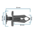 thumbnail image 3 of Grapa Universal SUJEAUTO Ideal para Tolvas Fascias Salpicadero 15 Piezas, 3 of 3
