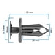 thumbnail image 3 of Grapa Universal SUJEAUTO Ideal para Tolvas Fascias Salpicadero 15 Piezas, 3 of 3
