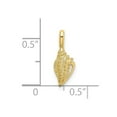 thumbnail image 4 of 10K Mini Conch Shell Charm, 4 of 5
