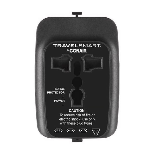 ADAP PLG W/USB PORT A/B(Pack of 1)