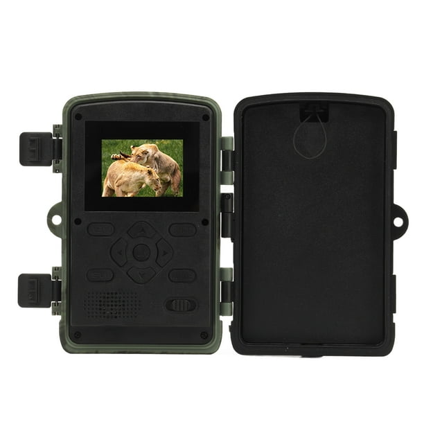 Cámara De Caza Activada Por Movimiento, Visión Nocturna IP66 Cámara De Rastreo Impermeable Metal ABS Detección PIR De 120 Grados Para Monitoreo