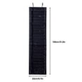 thumbnail image 3 of Roll Holder  Storage Rack with 12/24 Compartments Wall Mount/Hanging Over The Door  Organizer with 2 Hook for Saving Space, 3 of 3