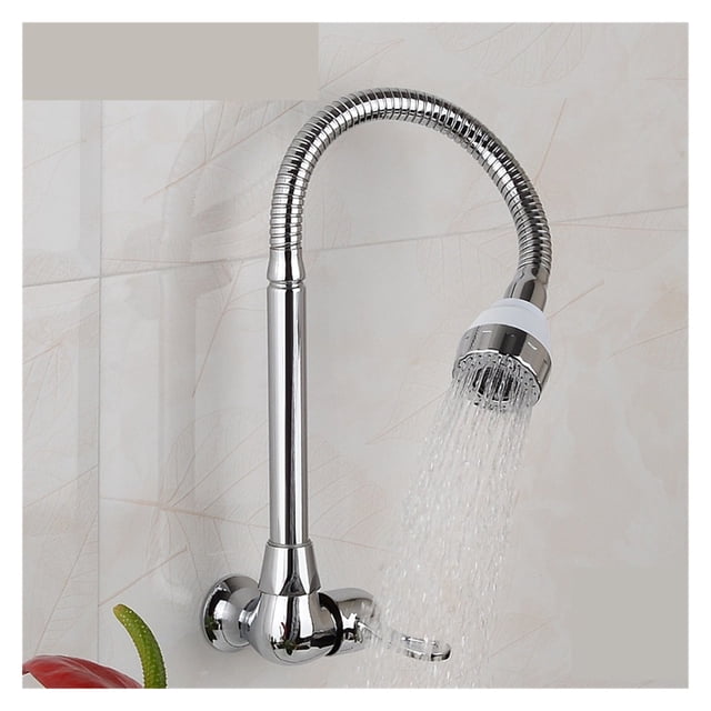 In-wall Universal Faucet Single-cooled Wall Wall Wall Folding Extension Mop Pool Household Kitchen Faucet ,Built To Last