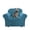 Blue, variant on Modern Velvet Plush 4 Piece High Stretch Sofa Slipcover Sofa Cover Furniture Protector Form Fit Luxury Thick Velvet Sofa Cover for 3 Cushion Couch, Machine Washable