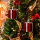 thumbnail image 3 of Adornos Colgantes Flocados Para Ventanas De Rboles De Navidad, Flocados, 2 Pulgadas, Tamao Pequeo, Para Colgar En Rboles De Navidad, Para Colgar En Ventanas, Paquete De 1, Rojo, UKHBMC, 3 of 8