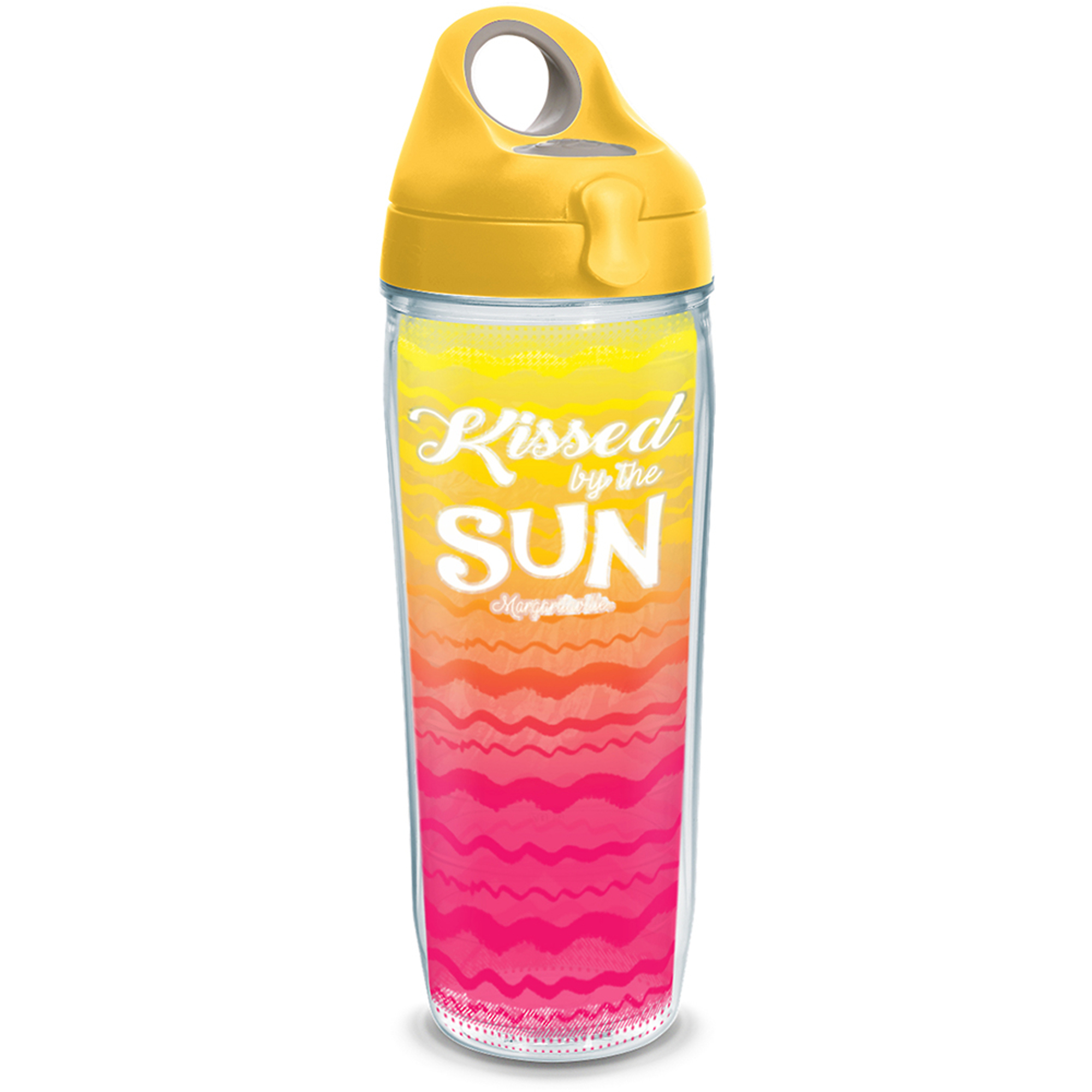 Margaritaville Kissed By Sun 24 oz Water Bottle with lid
