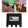 thumbnail image 2 of Billar Portátil Snooker Stick Rack Pool Cue Holder Stand para 3 Pool Cues Sunnimix Soporte de barra de billar, 2 of 8