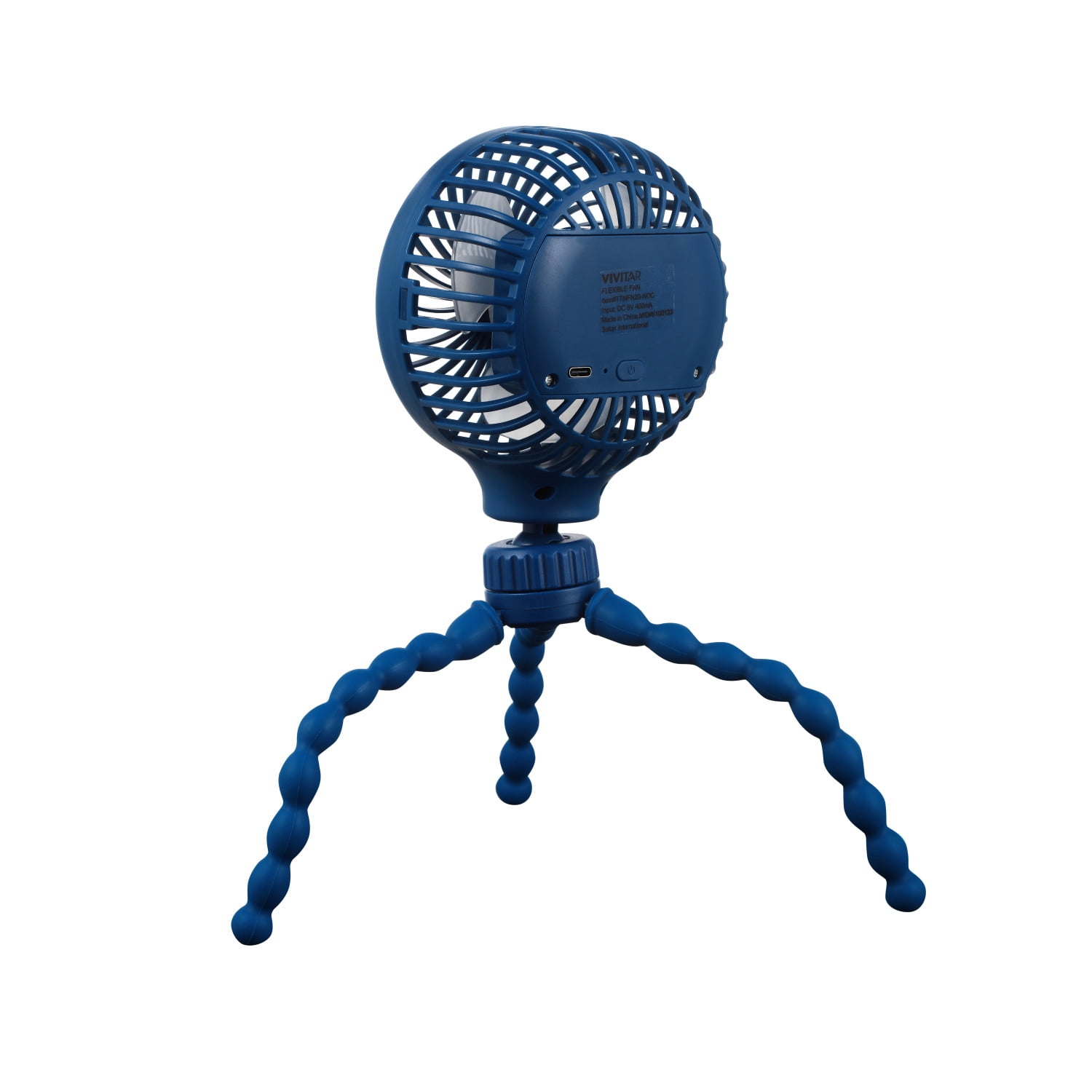 From Your Feed Rechargeable Fan with Flexible Tripod for on-the-go