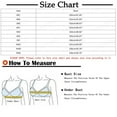 thumbnail image 2 of TrendVibe365 Women Bras No Underwire Plus Size Minimizer Wirefree Push up Bralettes Padded Triangle Adjustable Strap Corset Full Coverage Crop Cami Top Comfort Underwear Gray 95C, 2 of 2