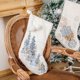 thumbnail image 4 of 2 uds decoraciones navideñas bola de lana bordado copo de nieve árbol de Navidad medias navideñas blancas bolsa de regalo de vacaciones para niños, 4 of 5