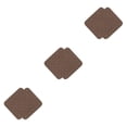 thumbnail image 1 of maskred Coussins de Fauteuil Roulant Réutilisables Doux pour Sièges de Trottinette pour Personnes Âgées Café 56x53cm 3Set, 1 of 6