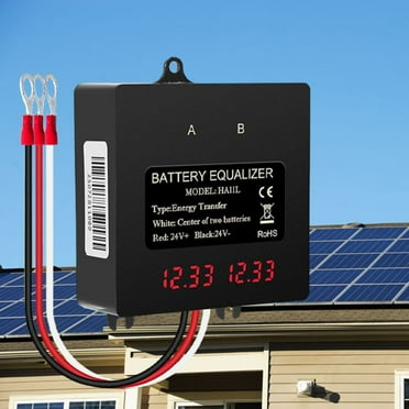 Intelligent Battery Balancer for Lead-Acid Lithium Batteries 24V Digital 2X12V