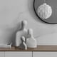 thumbnail image 4 of Amor temática estatua linda escultura exquisita decoración para hogar inauguración familiar, 4 of 9