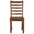 thumbnail image 7 of Hawthorne Collections Sonora Solid Sheesham Wood Dining Chair - Brown, 7 of 7